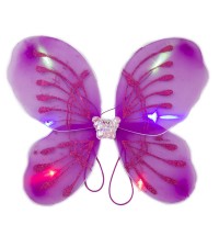Light Up Fuchsia Fairy Butterfly Wings