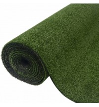 vidaXL Artificial Grass 0.3"/0.4" 4.4'x65.6' Green