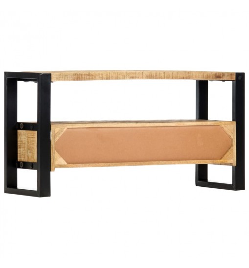 vidaXL TV Stand 39.4"x11.8"x19.7" Solid Wood Mango