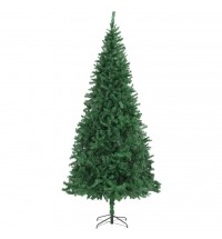 vidaXL Artificial Christmas Tree 10 ft Green