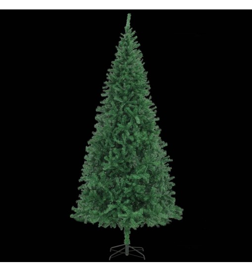 vidaXL Artificial Christmas Tree 10 ft Green