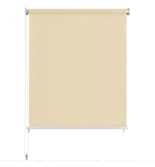 vidaXL Outdoor Roller Blind 70.9"x90.6" Cream