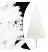 vidaXL Artificial Christmas Tree Lifelike Needles White 4 ft