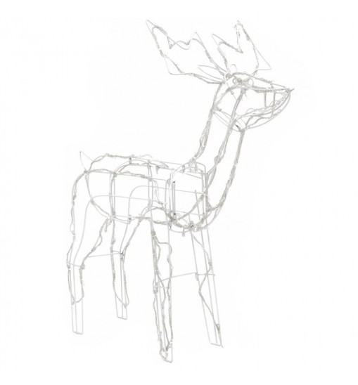 vidaXL 3 Piece Christmas Light Display Reindeers 229 LEDs