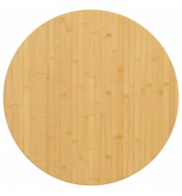 vidaXL Table Top Ø35.4"x1" Bamboo