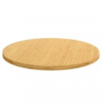 vidaXL Table Top Ø35.4"x1" Bamboo