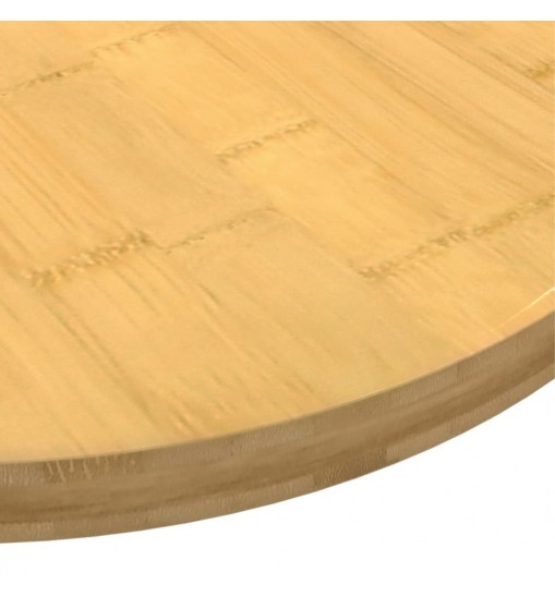 vidaXL Table Top Ø35.4"x1" Bamboo