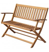 vidaXL Patio Bench 47.2" Solid Acacia Wood