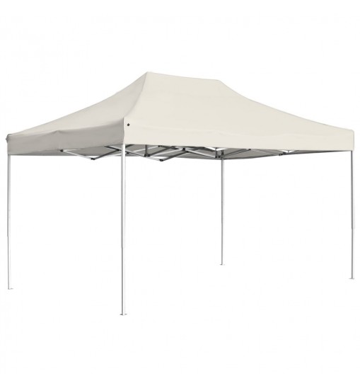 vidaXL Professional Folding Party Tent Aluminum 14.8'x9.8' Cream