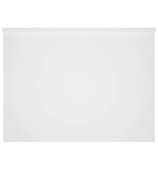 vidaXL Coffee Table White 31.5"x21.9"x16.3" Engineered Wood