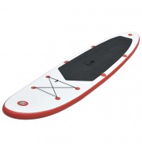 Stand Up Paddle Board Set SUP Surfboard Inflatable Red and White