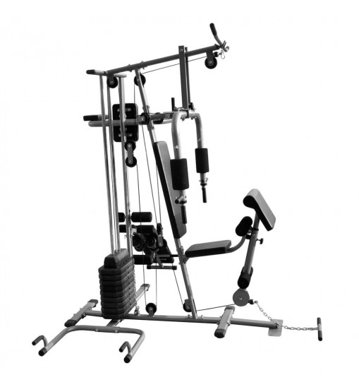 vidaXL Multi-functional Home Gym 143.3lb