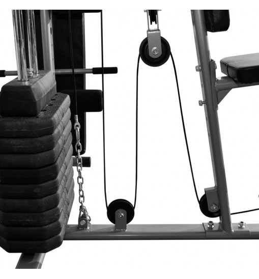 vidaXL Multi-functional Home Gym 143.3lb