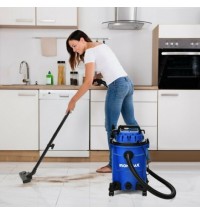 3 in 1 6.6 Gallon 4.8 Peak HP Wet Dry Vacuum Cleaner with Blower-Blue