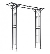 82 x 20.5 Inch Metal Garden Arch for Various Climbing Plant