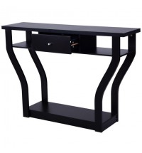 Modern Sofa Accent Table with Drawer