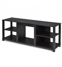 2-Tier TV Storage Cabinet Console with Adjustable Shelves