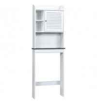 3-Tier Bathroom Over-the-toilet Storage Cabinet with Adjustable Shelves