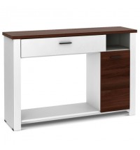 48 Inch Console Table with Drawer and Cabinet