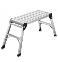 Heavy Duty Portable Bench Aluminum Folding Step Ladder