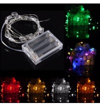 2M 20 LED Lucky Egg Style Battery Operated Xmas String Fairy Lights Party Wedding Christmas Decor