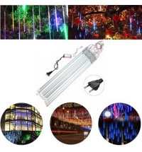 50cm 10Tubes 540LED Meteor Shower Rain Light Christmas Xmas Tree Decor with Driver EU Plug