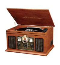 6-in-1 Victrola Entertainment Center