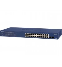 24 port gigabit poe+ mgd switch