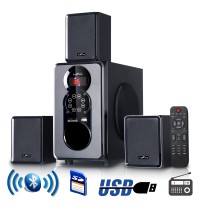 beFree Sound 3.1 Channel Surround Sound Bluetooth Speaker System
