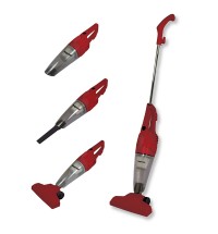 Impress GoVac 2-in-1 Upright-Handheld Vacuum Cleaner- Red