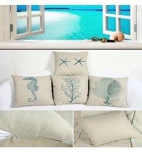Style: Starfish - Coastal Charm Cushion Covers