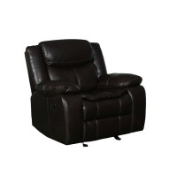 42" Brown  Reclining Chair