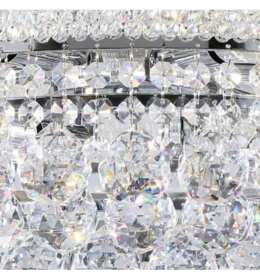 Lantern Empire Transparent Glass Led Ceiling Light With Clear Shades