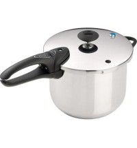 6Qt SS Pressure Cooker Deluxe