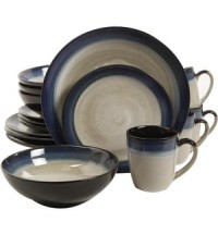 16pc Dinnerware Stoneware C B