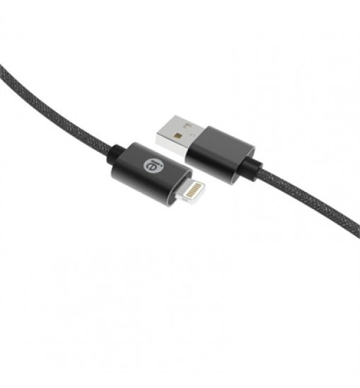 10ft braid lghtng usb cabl blk