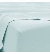 King Size Aqua 6 Piece Wrinkle Resistant Microfiber Polyester Sheet Set