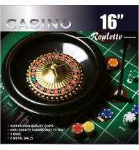 16-inch Roulette Wheel Game Set by Da Vinci