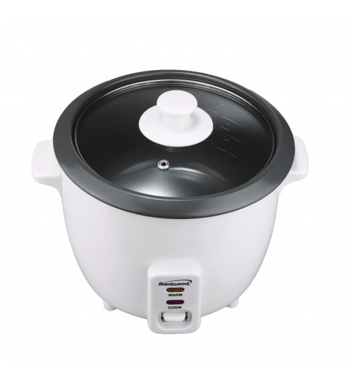 Brentwood Appliances TS-380S Rice Cooker with Steamer (10 Cups, 700 Watts)