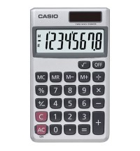 CASIO SL300VE/SL300SV Wallet Solar Calculator with 8-Digit Display
