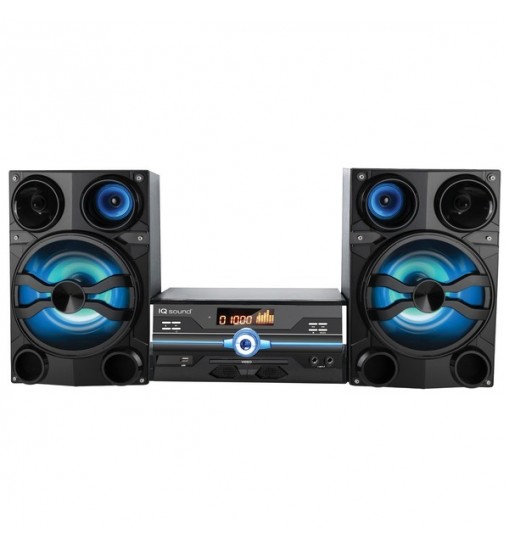 Supersonic IQ-9000BT Hi-Fi Multimedia Audio System with Bluetooth and Auxiliary/USB/Microphone Inputs