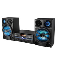 Supersonic IQ-9000BT Hi-Fi Multimedia Audio System with Bluetooth and Auxiliary/USB/Microphone Inputs