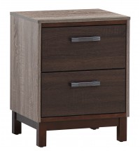 Glory Furniture Magnolia G1400-N Nightstand , Gray/Brown