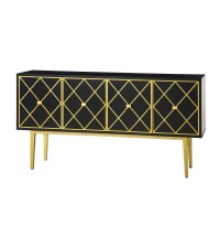 Gill 63'' Wide Sideboard BLACK