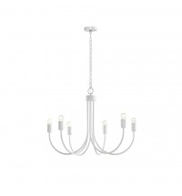 Ellie 6-Light Metal Chandelier