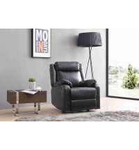 Glory Furniture Ward G761A-RC Rocker Recliner , BLACK