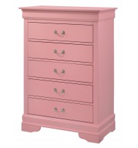Glory Furniture Louis Phillipe G3104-CH Chest , Pink