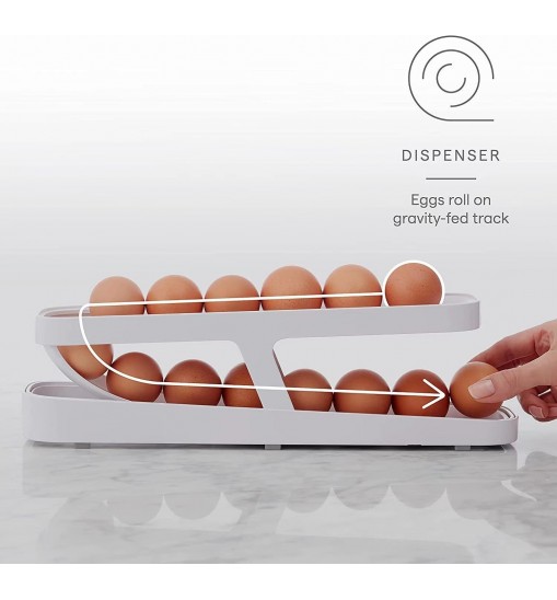 Refrigerator Egg Dispenser Home Kitchen Egg Organizer