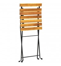 3 Piece Folding Bistro Set Solid Acacia Wood