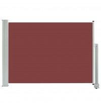 Patio Retractable Side Awning 31.5"x118.1" Brown